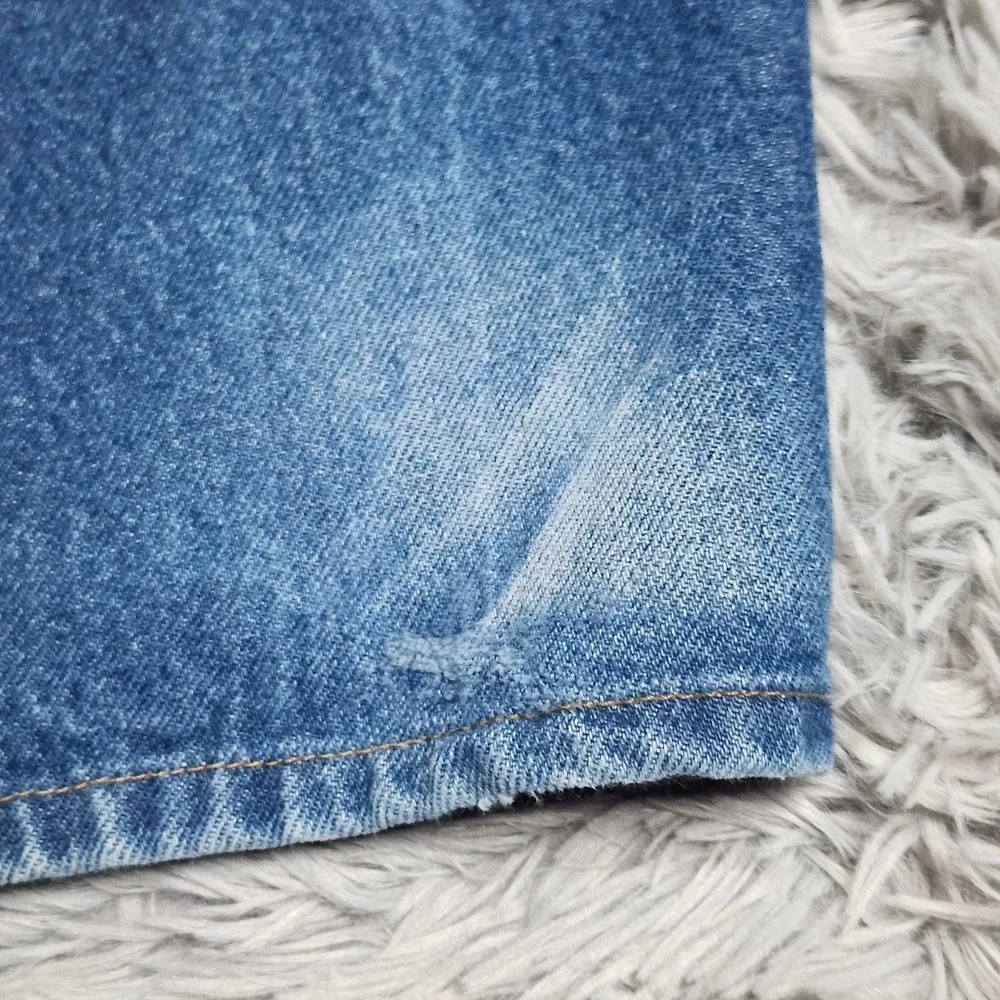 LL Bean Jeans Mens Size 40x32 Blue Cotton Relaxed Fit Denim Workwear Heavy L.L.